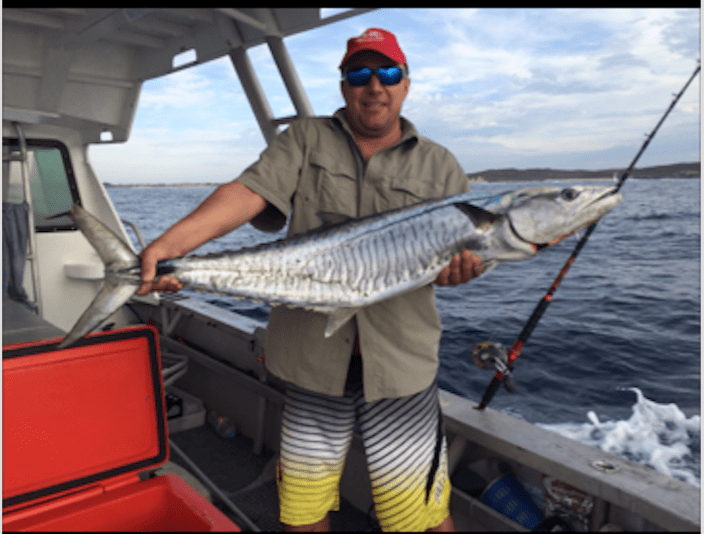 John with a massive fish!