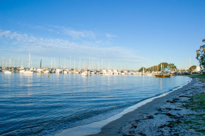 Beautiful river near Matilda Bay