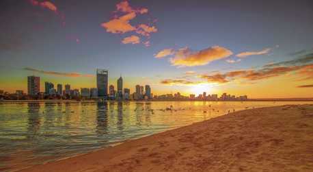 Perth Swan River Cruise at Sunset