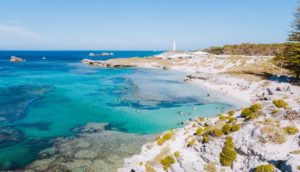 A view of Rottnest Island, Western Australia